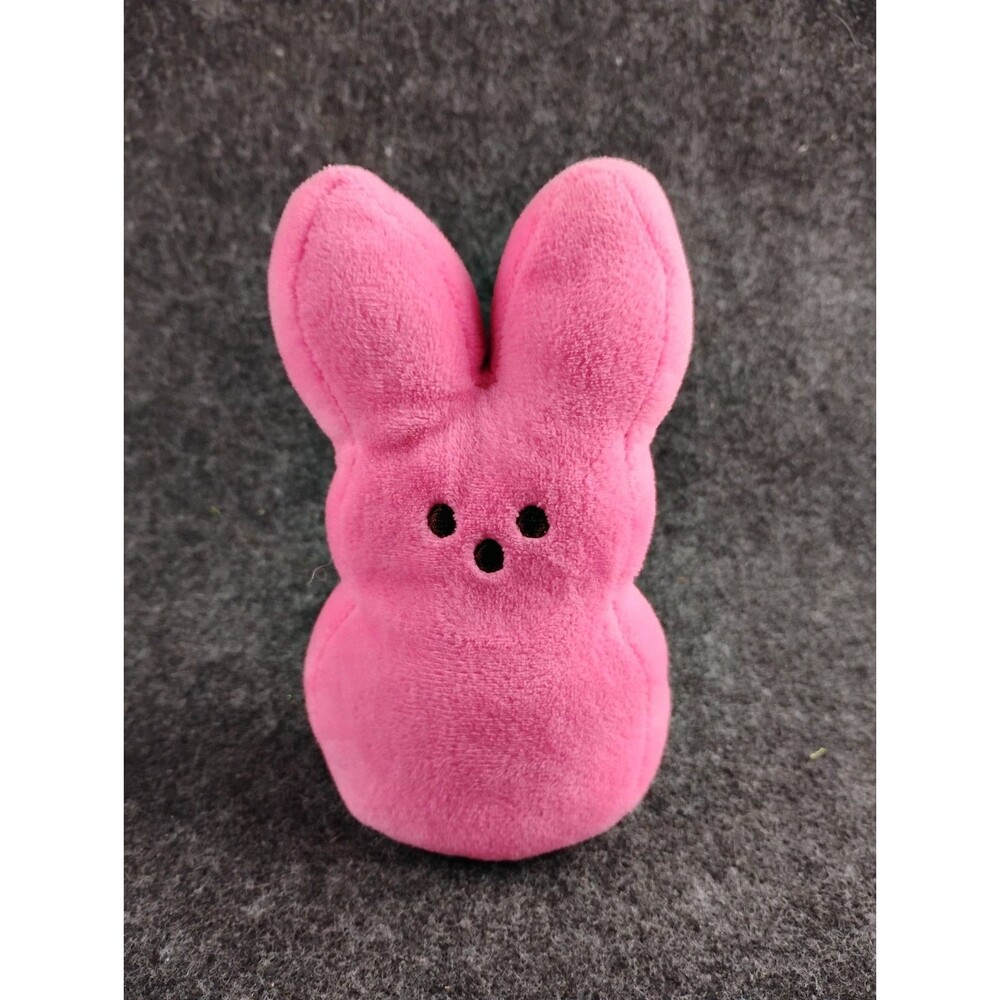 Peeps 6'' Easter Bunny Pink Plush Toy Rabbit Stuffed Animal Doll Decoration Gift